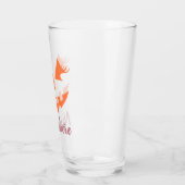 Verre Halloween Citrouille Jack-o'-lantern fille personn (Gauche)