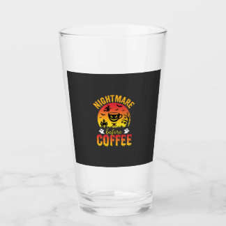 Verre Halloween Coffee Nightmare Before Coffee Spooky Ve