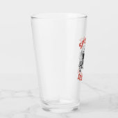 Verre Halloween crâne de la saison éffrayante (Droite)