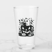 Verre Halloween de livre (Devant)