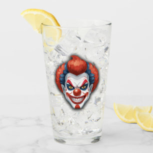 Verre Halloween du Carnaval de Clown déplaisant