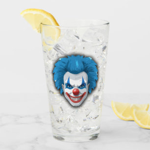 Verre Halloween du Carnaval de Clown déplaisant