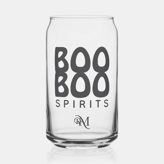 Verre : HALLOWEEN Esprits Boo Boo (Recto)