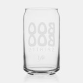 Verre : HALLOWEEN Esprits Boo Boo (Verso)