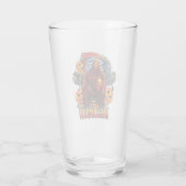 Verre Halloween Evil skeleton (Dos)