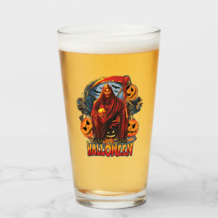 Verre Halloween Evil skeleton