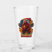 Verre Halloween Evil skeleton (Devant)