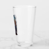 Verre Halloween - Fantôme souriant (Gauche)