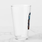 Verre Halloween - Fantôme souriant (Droite)
