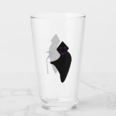 Verre Halloween faucheuse (Dos)