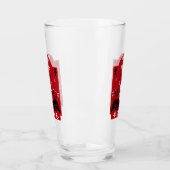 Verre Halloween gothique sorcier punk (Gauche)