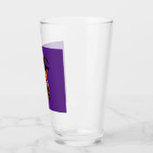 Verre Halloween/mystique/chat/chute (Gauche)