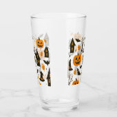 Verre Halloween Scary Motif - Éffrayant & Festif (Gauche)