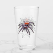 Verre Halloween Spider Déplaisant Fun (Devant)