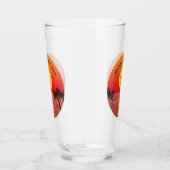 Verre Halloween tropical (Droite)