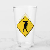 Verre Halloween Zombie (Devant)