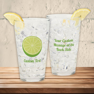 Verre Halte Lime