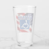 Verre Handicap Handicap Vétérinaire États-Unis (Dos)