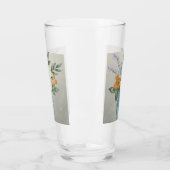 Verre Hanoukka White Roses (Gauche)