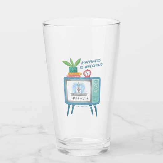 Verre Happiness is watching FRIENDS™ (Devant)