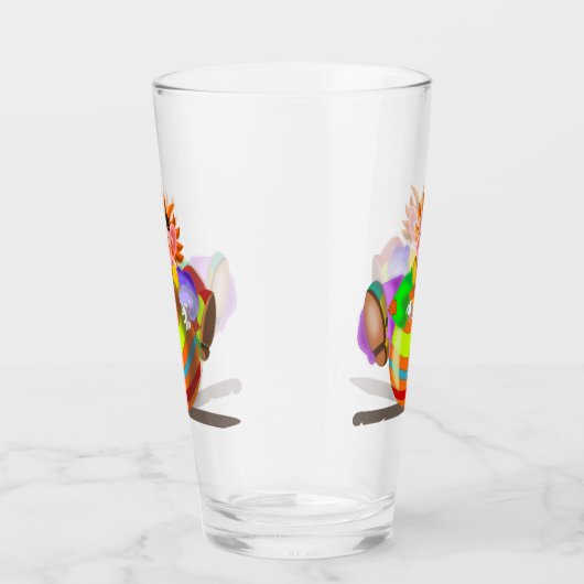 Verre Happy Crazy Clown (Droite)