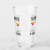 Verre Happy Hour est la meilleure heure de cocktails de  (Gauche)