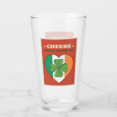 Verre Happy St. Patrick's Day (Dos)