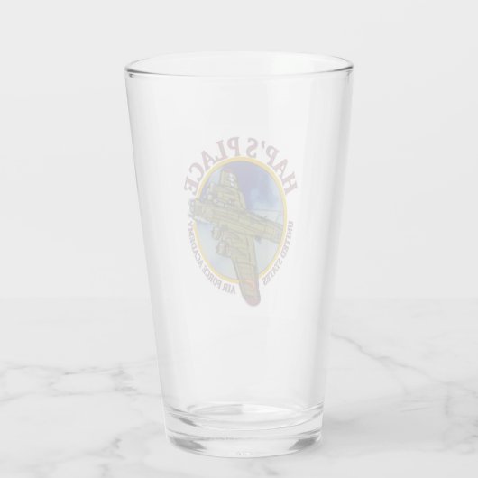 Verre Hap's Place USAFA Beer Mug (Dos)