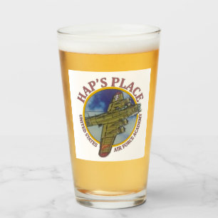 Verre Hap's Place USAFA Beer Mug