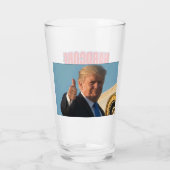 Verre Hardcore MAGA Trump 2024 (Dos)