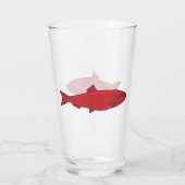 Verre Hareng Rouge (Dos)