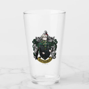 Verre HARRY POTTER™ Anime Blason de la Maison Draco Ma