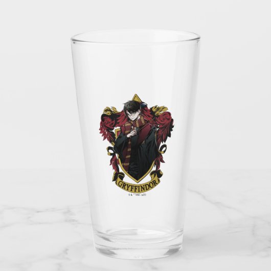 Verre HARRY POTTER™ | Anime HARRY POTTER™ Crest (Devant)