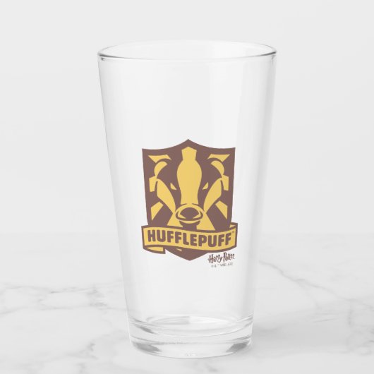 Verre HARRY POTTER™ | Été Magique HUFFLEPUFF™ Crest (Devant)