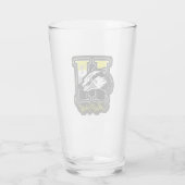 Verre HARRY POTTER™ | HUFFLEPUFF™ Badge sportif (Dos)