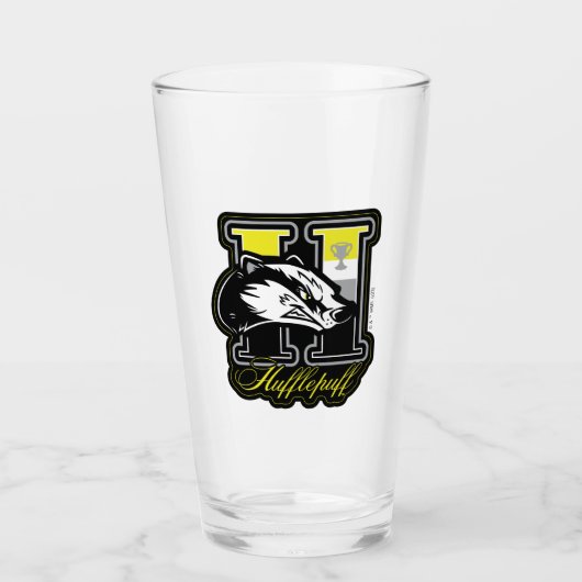 Verre HARRY POTTER™ | HUFFLEPUFF™ Badge sportif (Devant)