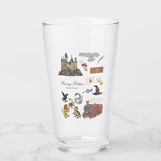 Verre HARRY POTTER™ | Moments magiques (Devant)