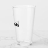 Verre Hashtag SKI APRES (Gauche)