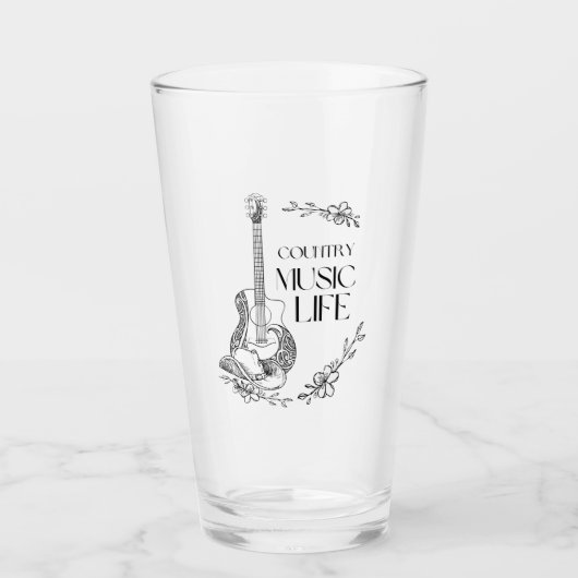 Verre hausse dans le pays (Devant)
