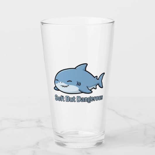 Verre Hauts de bébé requin grassouillet endormi (Devant)