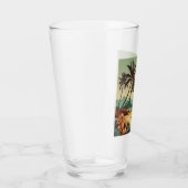 Verre Hawaï vintage/tropical (Droite)