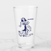 Verre Hawaii Aloha (Devant)