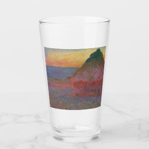 Verre Haystacks (par Claude Monet)