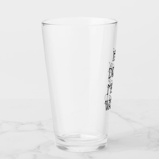 Verre Hé Bois Plus D'Eau (Droite)