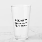 VERRE HEDGEHOG (Devant)