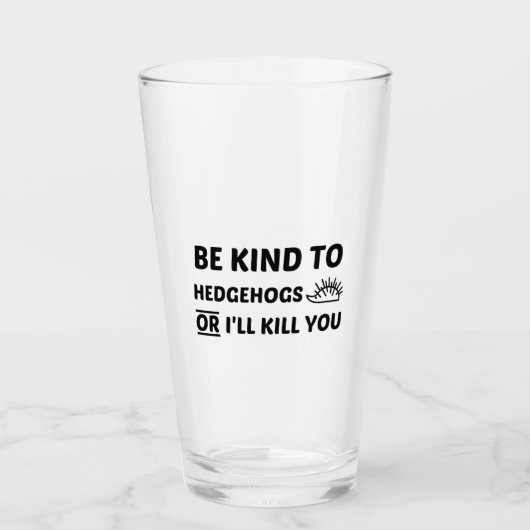 VERRE HEDGEHOG (Devant)