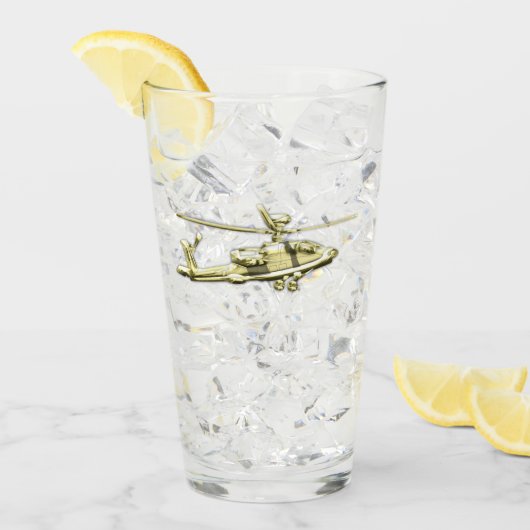 Verre Hélicoptère (Devant glace)