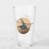Verre Hélicoptère de dessin (Dos)