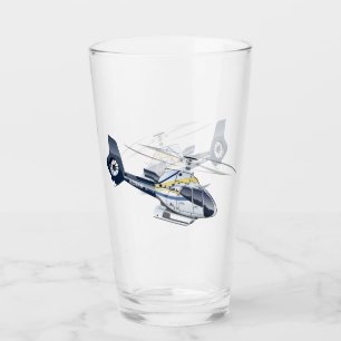 Verre Hélicoptère de dessin