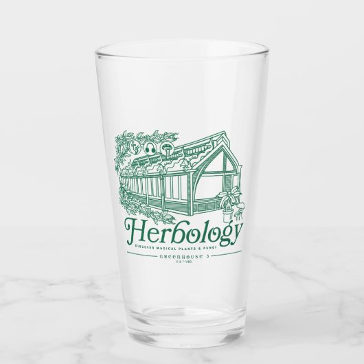 Verre Herbologie HOGWARTS™ (Devant)